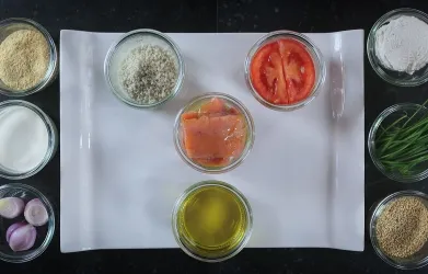 Dr. Schär – Burger di salmone al sesamo